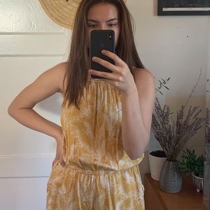 Yellow romper
